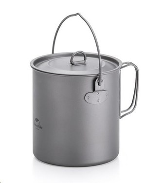 Naturehike titanový hrnec vysoký TDG03 1250ml 147g