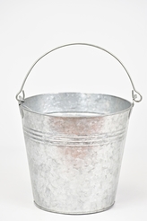 Plechový kyblík 14,5x15,5 cm pozink