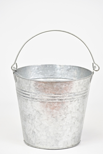 Plechový kyblík 14,5x15,5 cm pozink