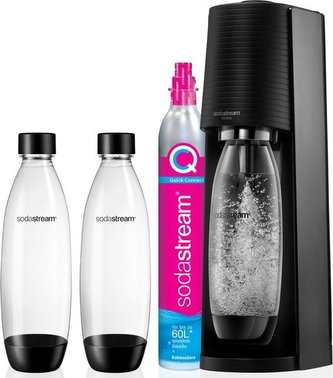 Sodastream Terra černá (2 láhve) MEGAPACK