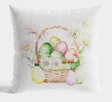 Polštář KOŠÍČEK 40x40 cm, velikonoční motiv, Mybesthome