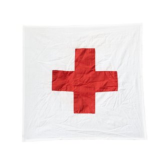 Vlajka - ČERVENÝ KŘÍŽ