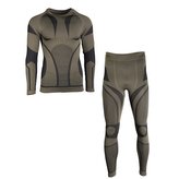 Komplet funkční PERFORMANCE spodky a triko ZELENÝ vel.XXL/3XL