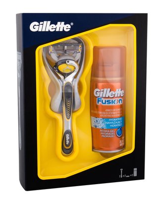 Gillette Fusion Proshield holicí strojek s jednou hlavicí 1 ks + gel na holení Fusion Hydrating 75 ml