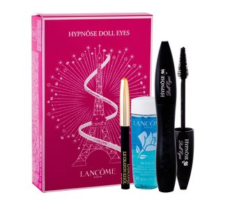 Lancôme Hypnose Doll Eyes řasenka 6,5 ml + tužka na oči Le Crayon Khol 0,7 g 01 Noir + odličovací přípravek na oči Bi-Facil 30 ml