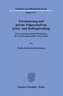 Privatisierung und private Trägerschaft im Justiz- und Maßregelvollzug.
