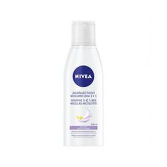 Nivea Sensitive 3in1 Micellar Cleansing Water micelární voda 200 ml + balzám na rty 5,5 ml Cherry Shine