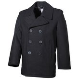 Kabát US Pea Coat ČERNÝ vel.XL
