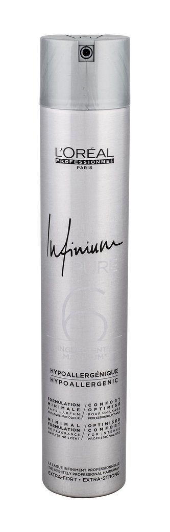 L´Oréal Professionnel Infinium Lak na vlasy Pure 500 ml pro ženy