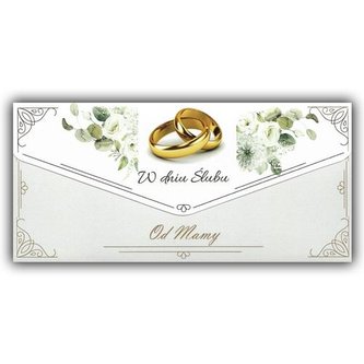 Karnet-koperta Ślub od Mamy