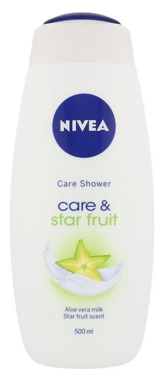 Nivea Care & Star Fruit Sprchový krém 500 ml pro ženy