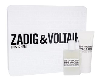 Zadig & Voltaire This is Her! parfémovaná voda 50 ml + tělové mléko 75 ml