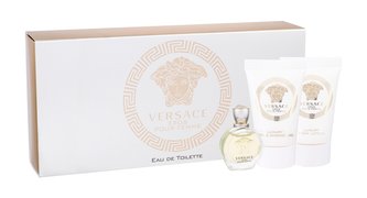 Versace Eros Pour Femme toaletní voda 5 ml + sprchový gel 25 ml + tělové mléko 25 ml