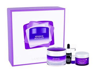 Lancôme Rénergie Multi-Lift denní pleťová péče 50 ml + noční pleťová péče 15 ml + péče o oční okolí 3 ml + pleťové sérum Advanced Genifique 7 ml
