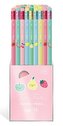 Ołówek z gumką Tutti Frutti (72szt)
