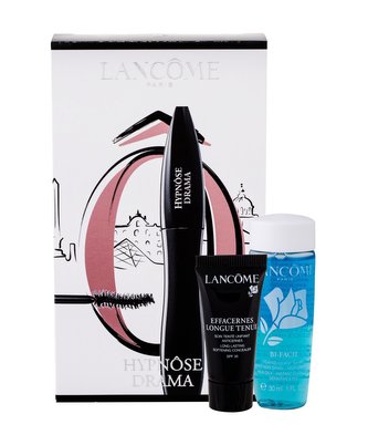 Lancôme Hypnose Drama řasenka 6,5 ml + odličovací přípravek Bi-Facil Demaquilant Yeux 30 ml + korektor Effacernes Longue Tenue SPF30 5 ml 02 Beige Sable