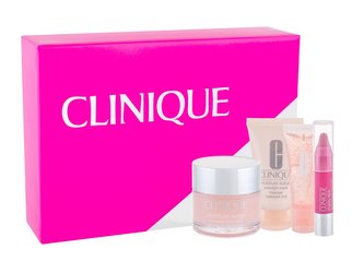 Clinique Moisture Surge denní pleťová péče 50 ml + pleťová maska 30 ml + pleťová péče 15 ml + rtěnka Chubby Stick Lip Balm 1,2 g Woppin´ Watermelon