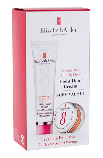 Elizabeth Arden Eight Hour Cream balzám na pleť a tělo Eight Hour Cream Skin Protectant 50 ml + balzám na rty Eight Hour Cream Lip Protectant 14,6 ml