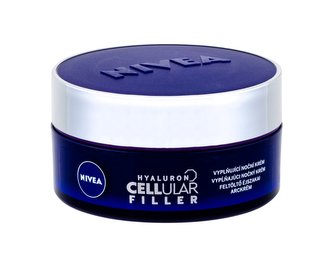 Nivea Hyaluron CELLular Filler Noční pleťový krém + Firming 50 ml pro ženy