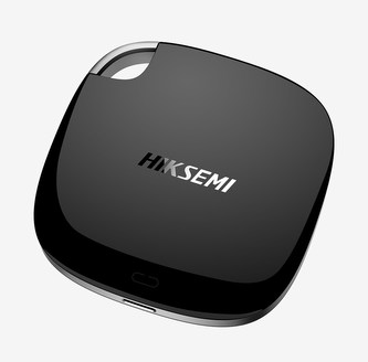 HIKSEMI externí SSD T100, 512GB, Portable, 450MB/s, USB 3.0 Type-C, černá