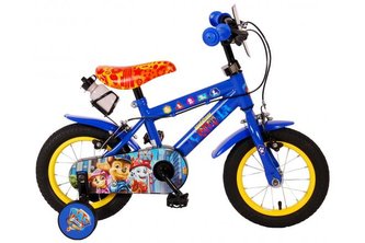 VOLARE - Detský bicykel Paw Patrol - chlapčenský - 12 palcov - modrý