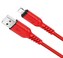 Data kabel HOCO X59 Victory, Lightning, 2,4A, 1m, červená