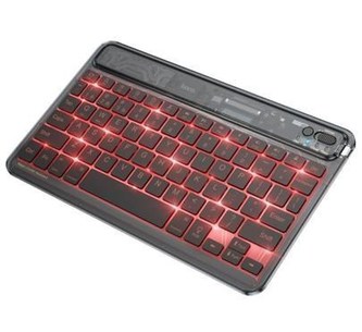 Klávesnice bezdrátová HOCO S55 Transparent Discovery edition, anglická