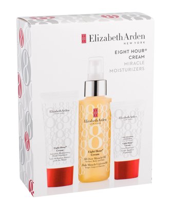 Elizabeth Arden Eight Hour Cream hydratační olej 100 ml + denní pleťová péče 15 ml + krém na ruce 30 ml