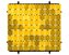 Panel dekoracyjny złoty czarne tło typ B 30x30cm