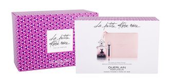 Guerlain La Petite Robe Noire parfémovaná voda 50 ml + rtěnka La Petite Robe Noire 022 Red Bow Tie 2,8 g + kosmetická taška