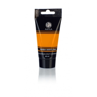 ASTRA - Akrylová farba 60ml - kadmiová žlť tmavá