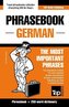 English-German phrasebook and 250-word mini dictionary