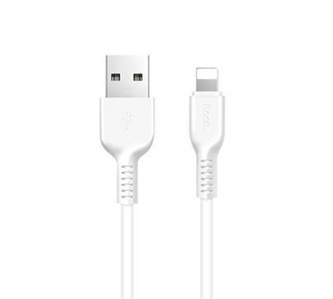 Data kabel HOCO X20 Flash, Lightning, 2A, 3m, bílá