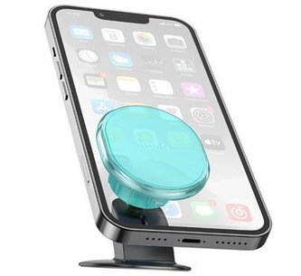 Držák do auta magnetický HOCO H2, palubní deska, světle modrá