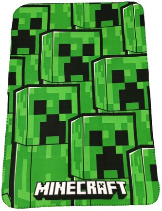 Fleece deka sherpa Minecraft: Creeper (100 x 140 cm)