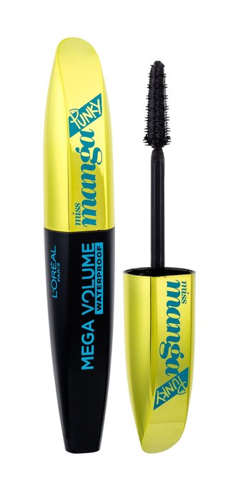 L´Oréal Paris Mega Volume Miss Manga Řasenka Punky 8 ml Black pro ženy