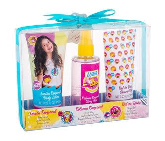 Disney Soy Luna tělový závoj 100 ml + tělové mléko 95 ml + sprchový gel 95 ml
