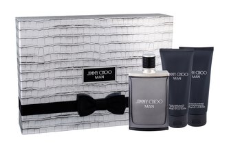 Jimmy Choo Jimmy Choo Man toaletní voda 100 ml + sprchový gel 100 ml + balzám po holení 100 ml