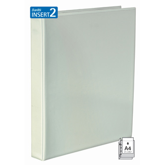 Bantex, Prezentační pořadač, 4 kroužkový, PP, A4, 4.5 cm, bílá