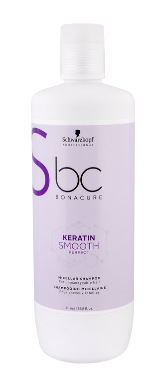 Schwarzkopf BC Bonacure Keratin Smooth Perfect Šampon 1000 ml pro ženy