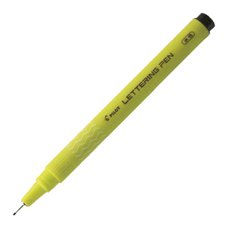 Pilot, Liner LetteringPen, 0.3-1.0, limetková