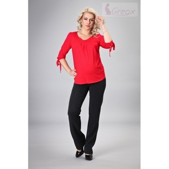 Gregx Elegantní kalhoty SAPO - černá ; M (38)