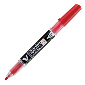 Pilot, Popisovač na bílé tabule VBoardMaster S, 1.3, (EF) extra tenký, červená