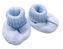 Pletené botičky/capáčky STAR Hand Made Baby Nellys, modré, vel. 68/74; 68/74 (6-9m)
