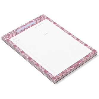 Filofax, trhací blok magnet, Mediterranean, denní plán