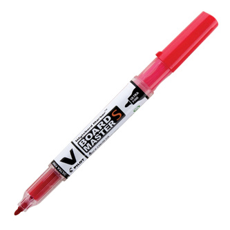 Pilot, Popisovač na bílé tabule VBoardMaster S, 0.8, (UF) ultra tenký, červená
