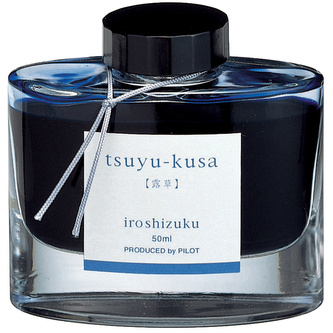 Pilot, Inkoust Iroshizuku pro Plnicí pera, 50 ml, Tsuyu-Kusa