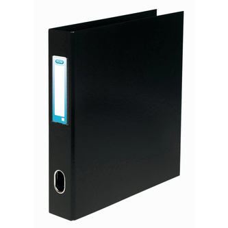 Elba, Kroužkový pořadač, 4 kroužkový, PP, A4, černá