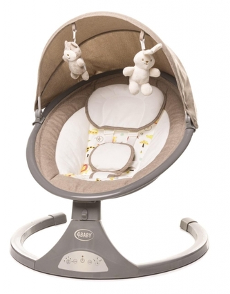Lehátko/houpačka pro kojence Rock’ n Relax XXL 4 BABY - CAMEL Lehátko/houpačka pro kojence Rock’ n Relax XXL 4 BABY - CAMEL