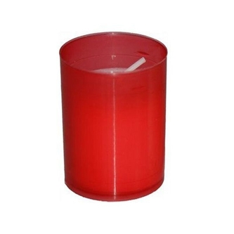 Svíčka parafín 50g červená 4kusy